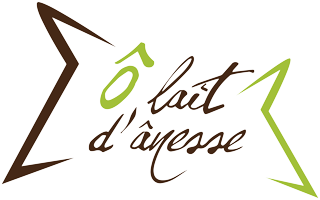 Logo de Ô lait d'ânesse, fabricant de savon bio au lait d'anesse en Drôme/Isère entre Saint-Marcellin et Romans-sur-Isère